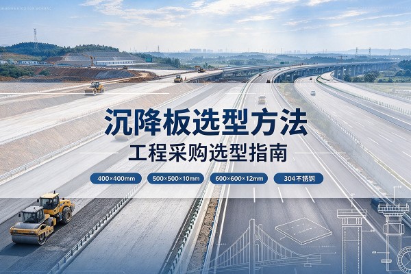 阿拉山口沉降板选择方法