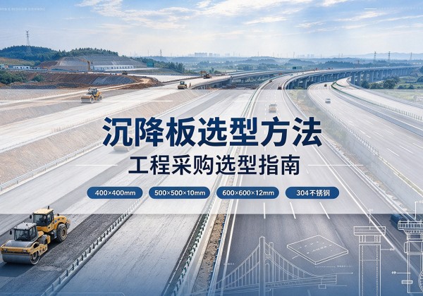 阿拉山口沉降板选择方法